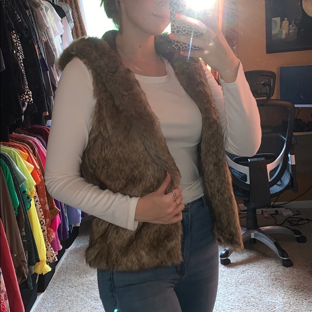 Faux Fur Vest